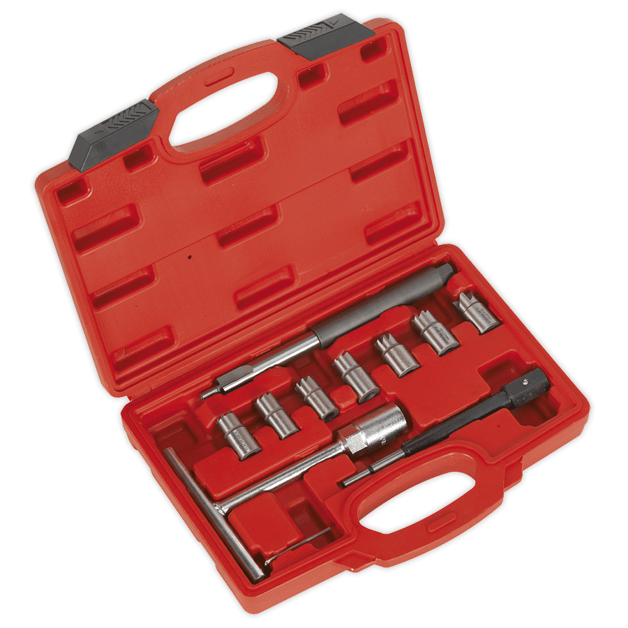 Trusa de scule pentru curatat orificii injectoare Diesel