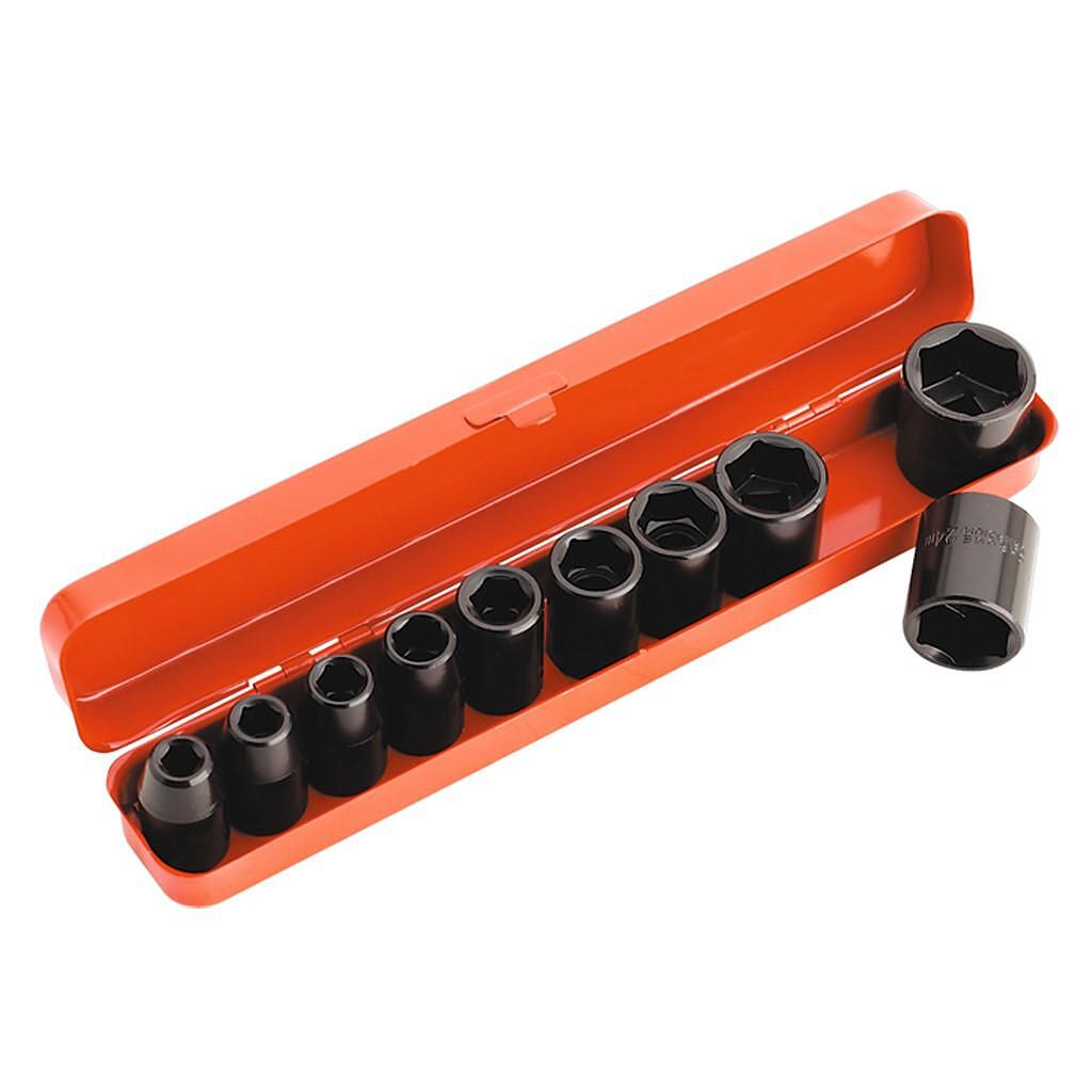 Set chei tubulare de impact 1/2" (10 piese) Sealey Premier