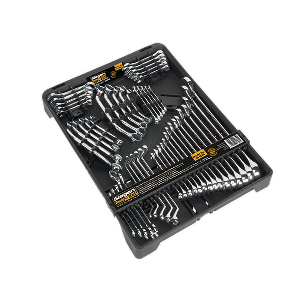 Set chei cu dimensiuni metrice, 50 piese Sealey