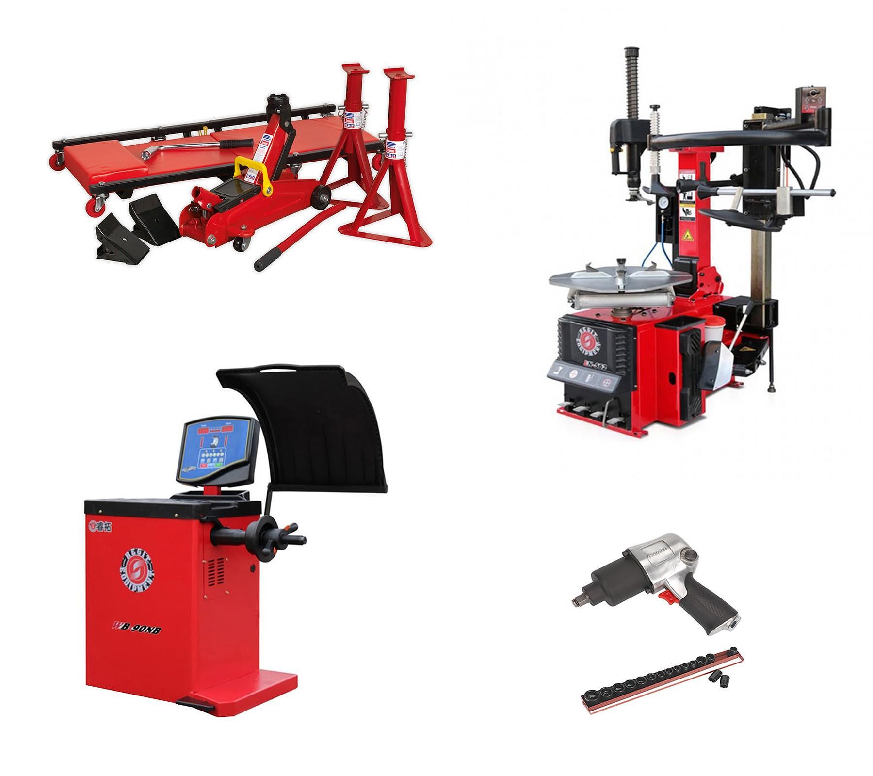 Kit automat pentru schimbarea anvelopelor