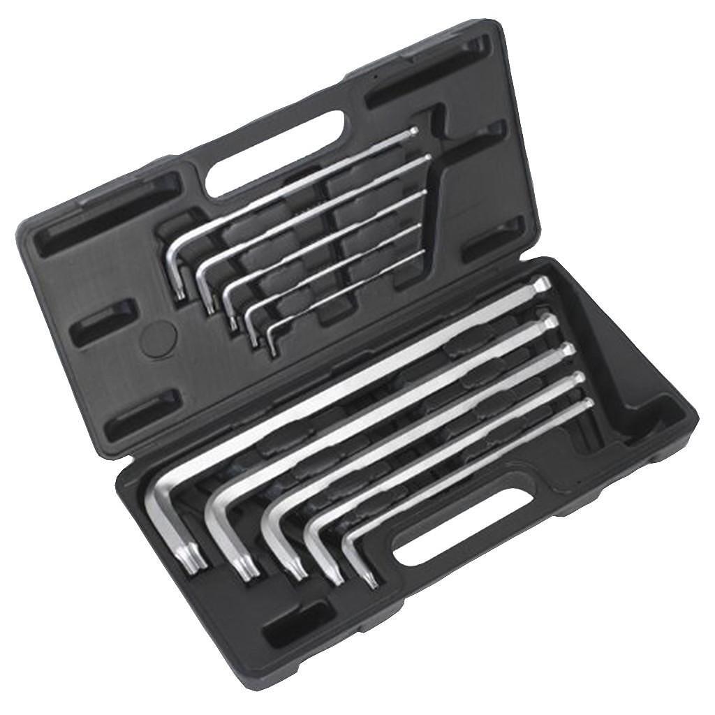 Set chei combinate tip L, 10 piese, Sealey