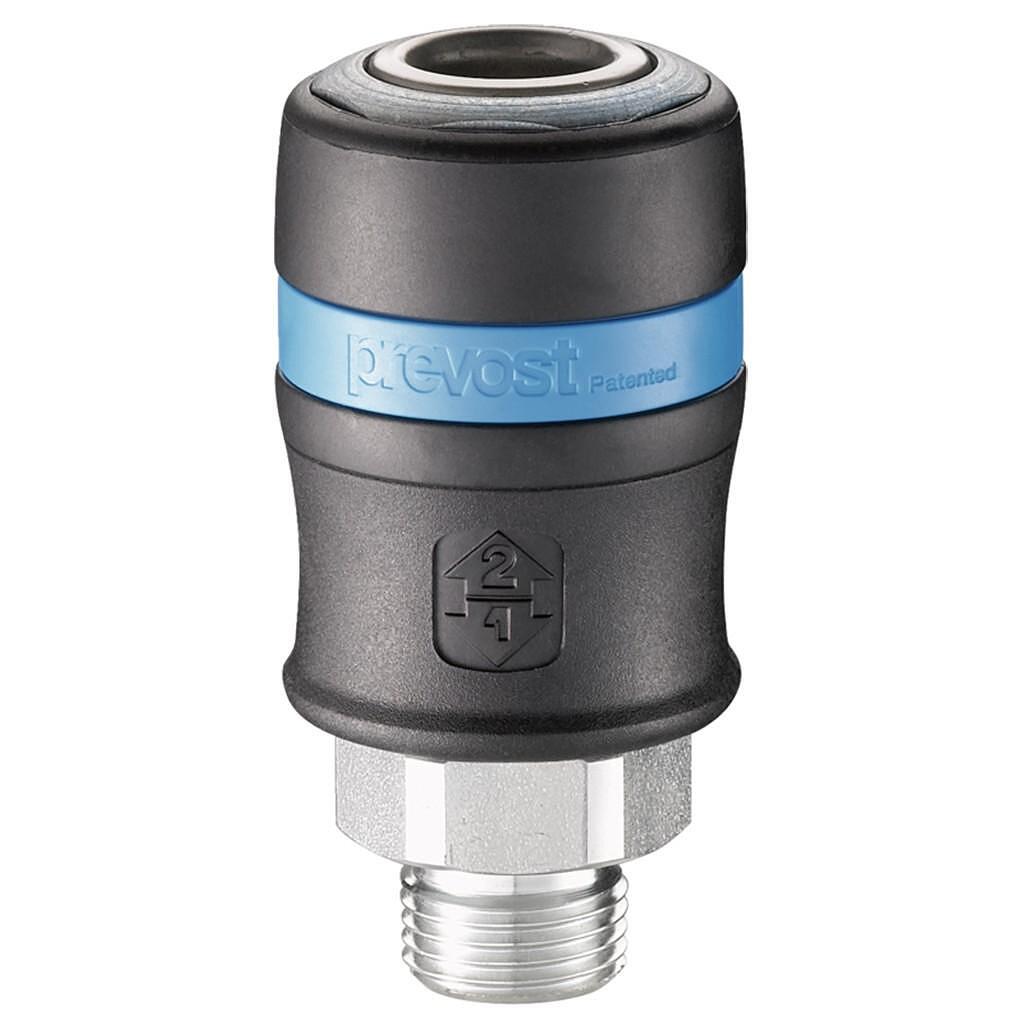 Cupla sigurantata port-furtun 3/8" Gas BSP