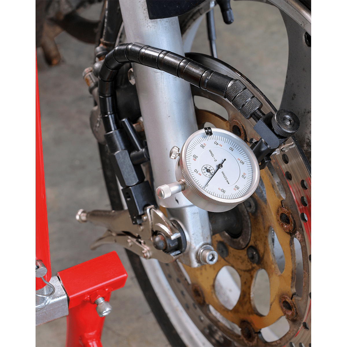 Trusa pentru verificare discuri frana