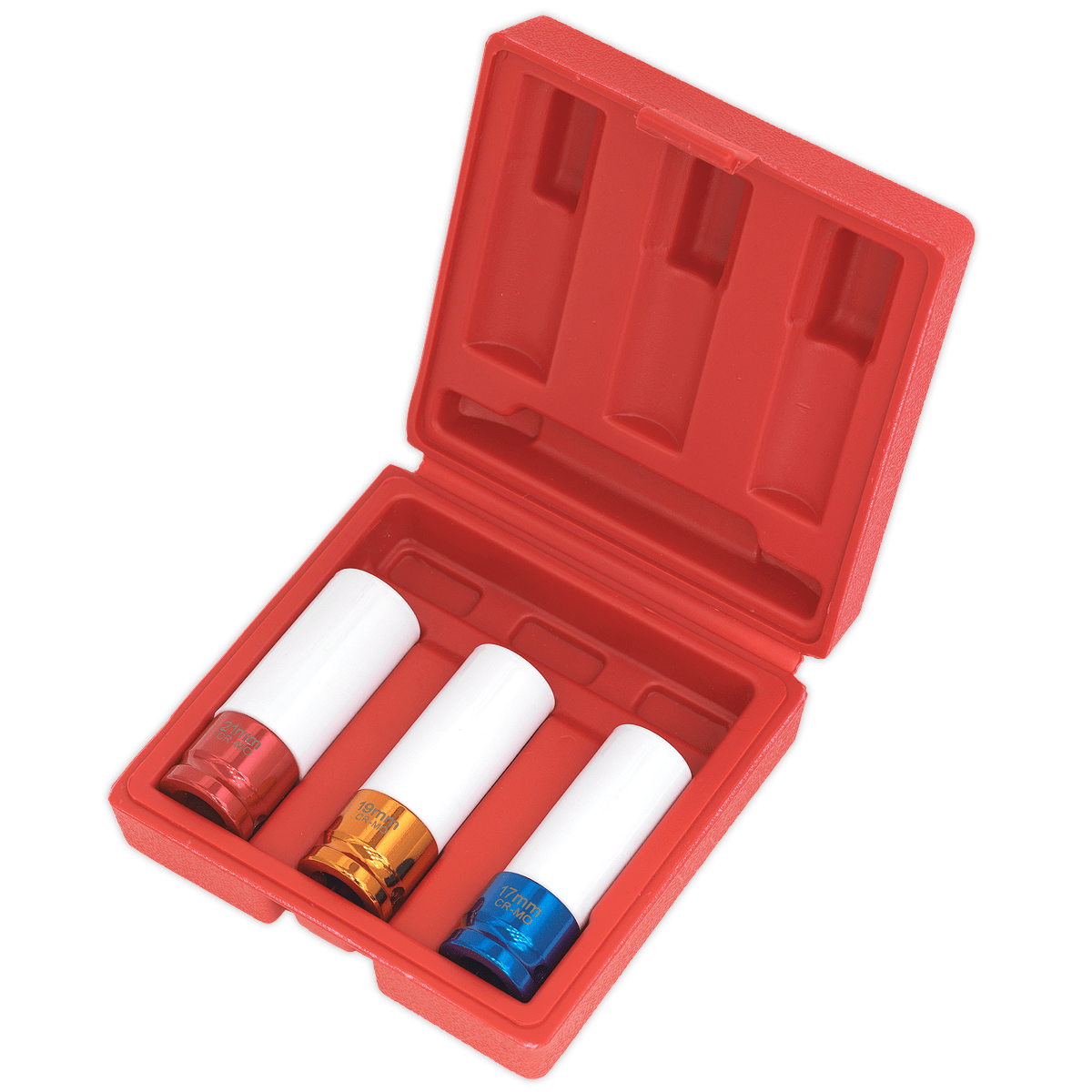 Set de chei tubulare de impact, 3 piese, 1/2”