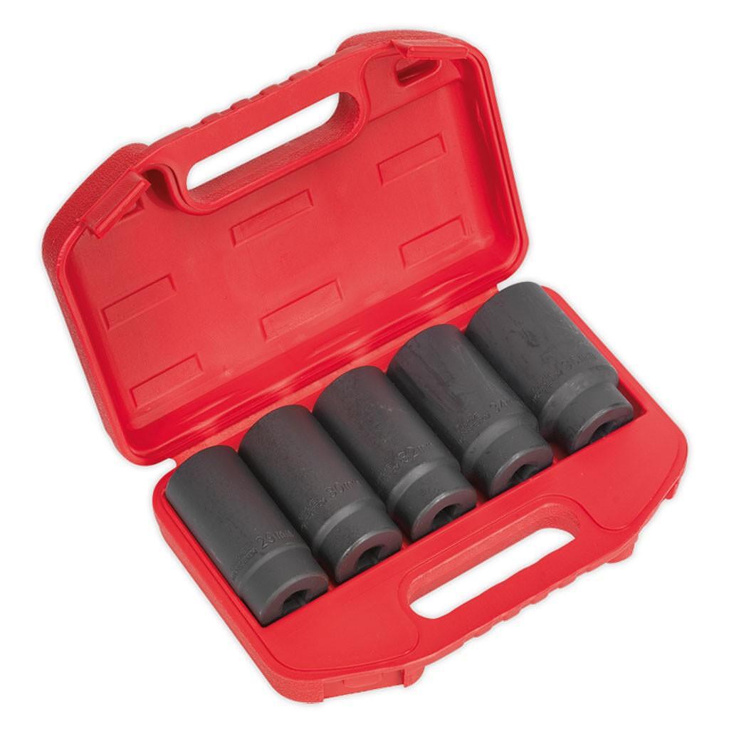 Set chei tubulare impact, 1/2", 5 piese