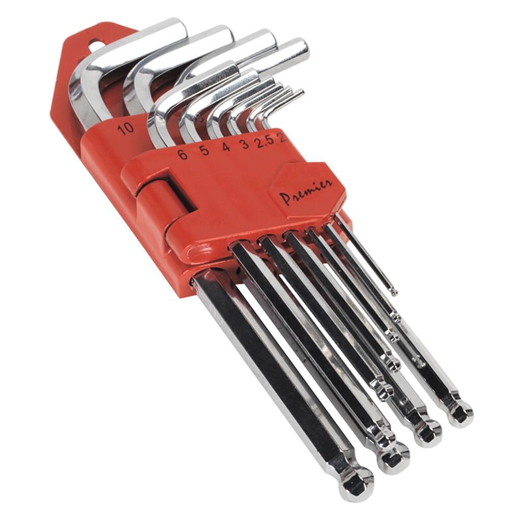 Set chei hexagonale L, 10 piese