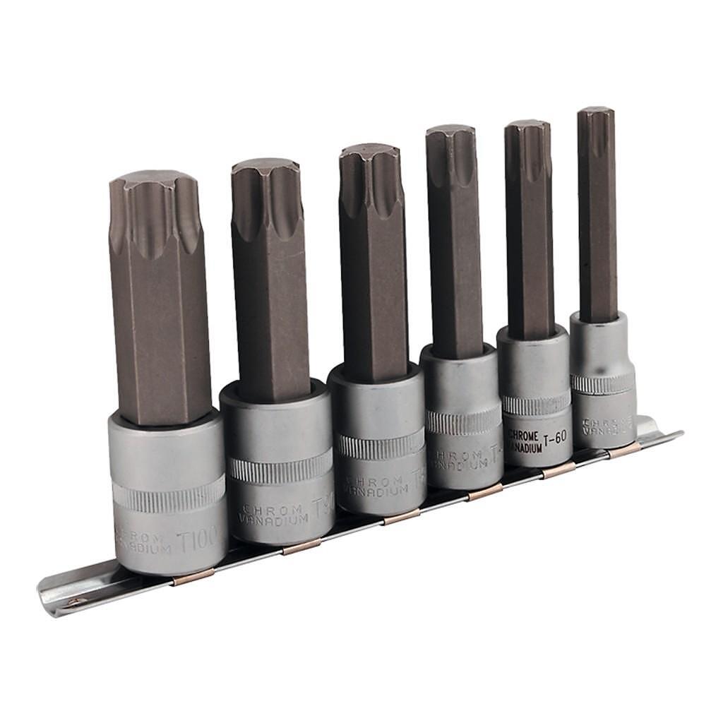 Set chei tubulare cu capete TRX, 6 piese, 1/2"