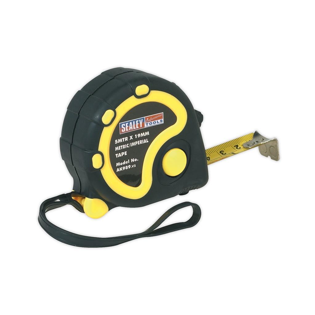 Ruleta carcasa cauciuc 5m Sealey