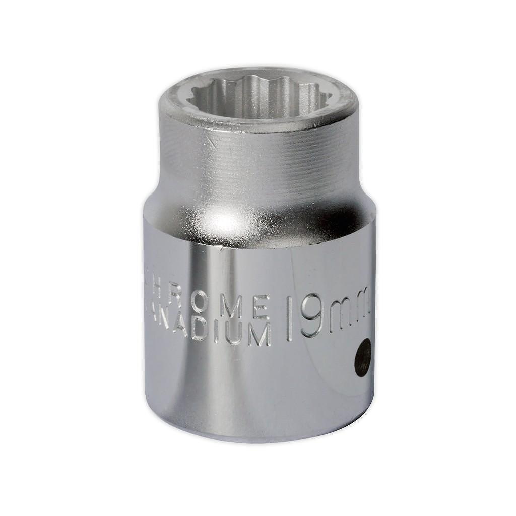 Cheie tubulara Sealey, patrat de actionare de 3/4", 19mm