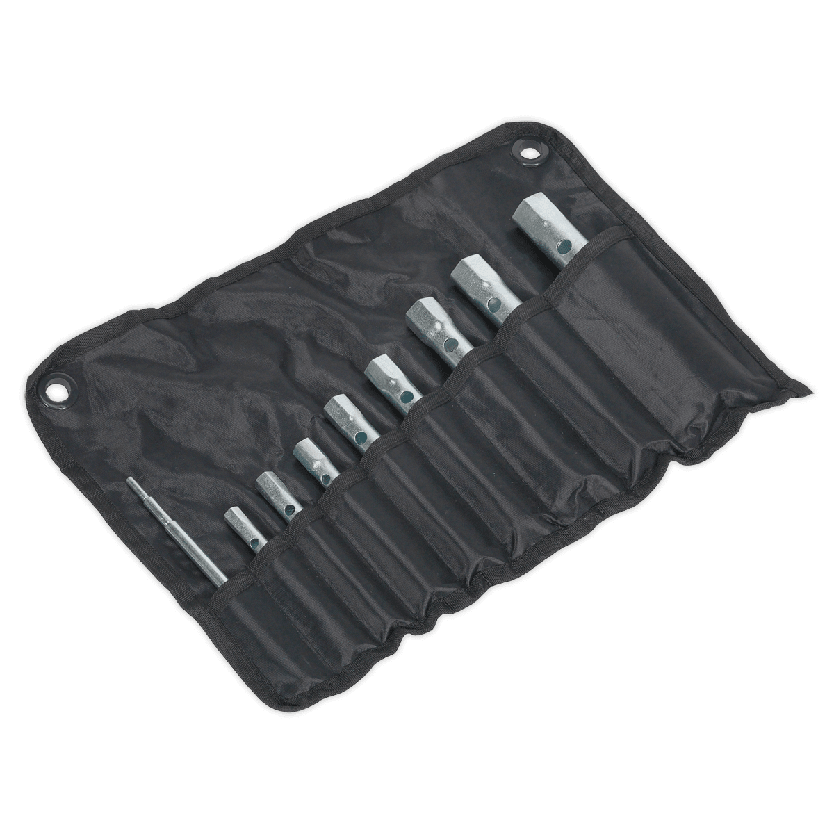 Set chei tubulare cu doua capete, 9 piese