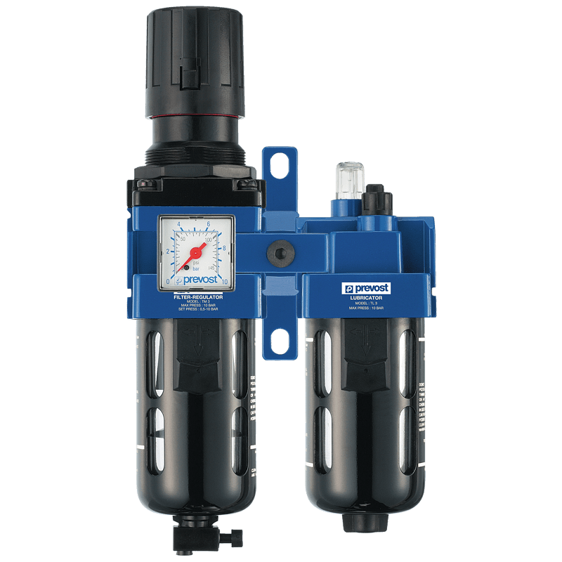 Baterie cu filtru, regulator de presiune si lubrificator