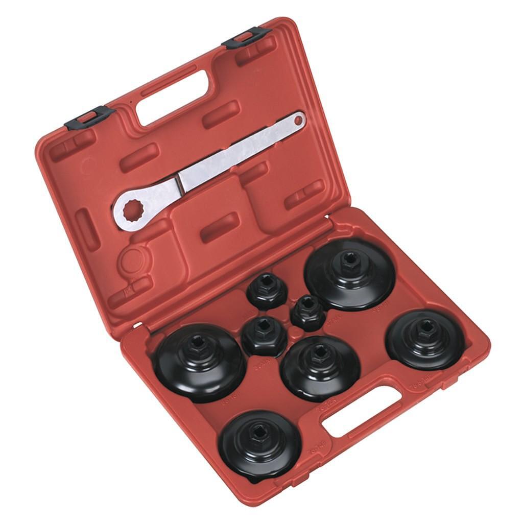Trusa chei pentru capac filtru de ulei, 9 piese