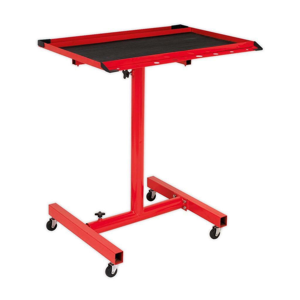 Masa mobila de lucru cu inaltime ajustabila