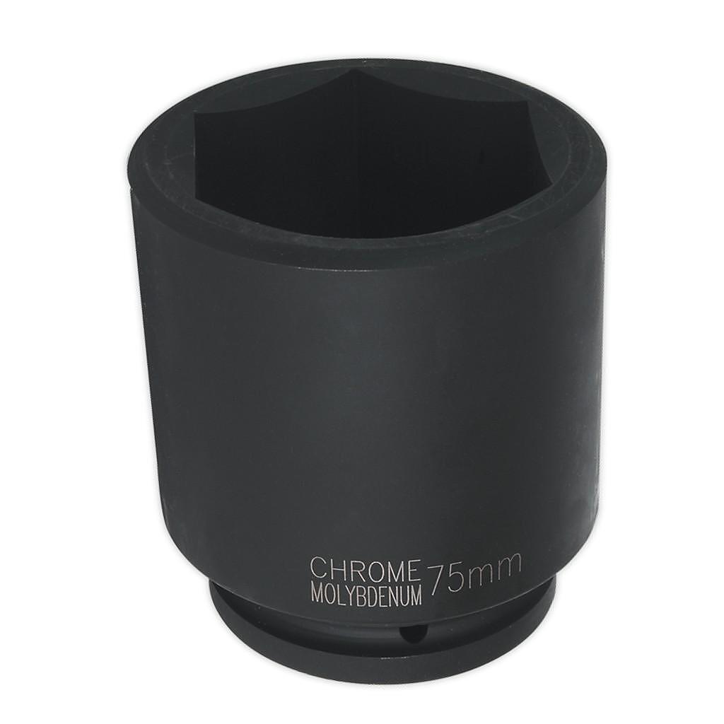 Tubulara adanca de impact 75mm, 1” Sealey