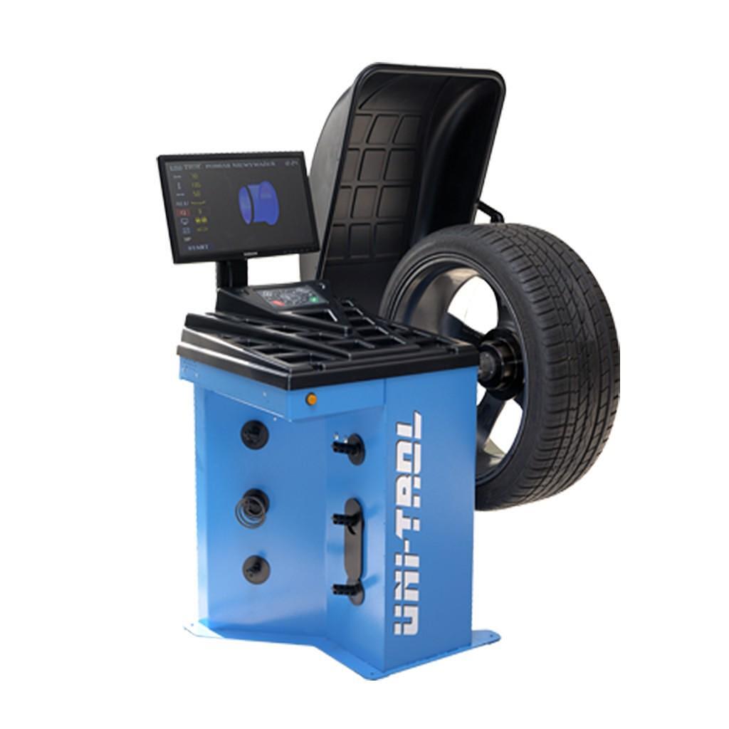 Masina automata de echilibrat roti, cu monitor LCD