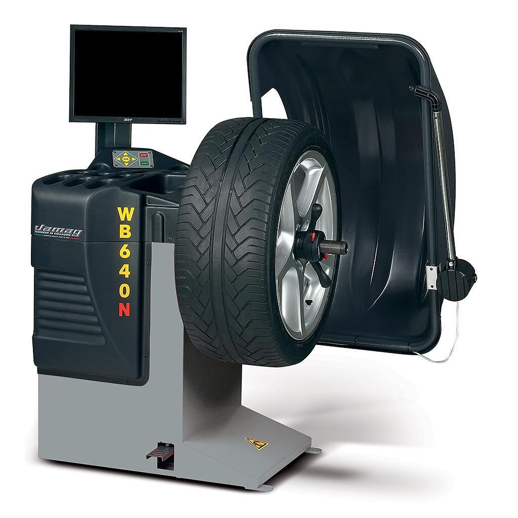 Masina de echilibrat roti cu afisaj LCD