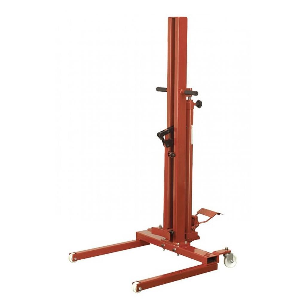 Carucior hidraulic pentru transport butoaie