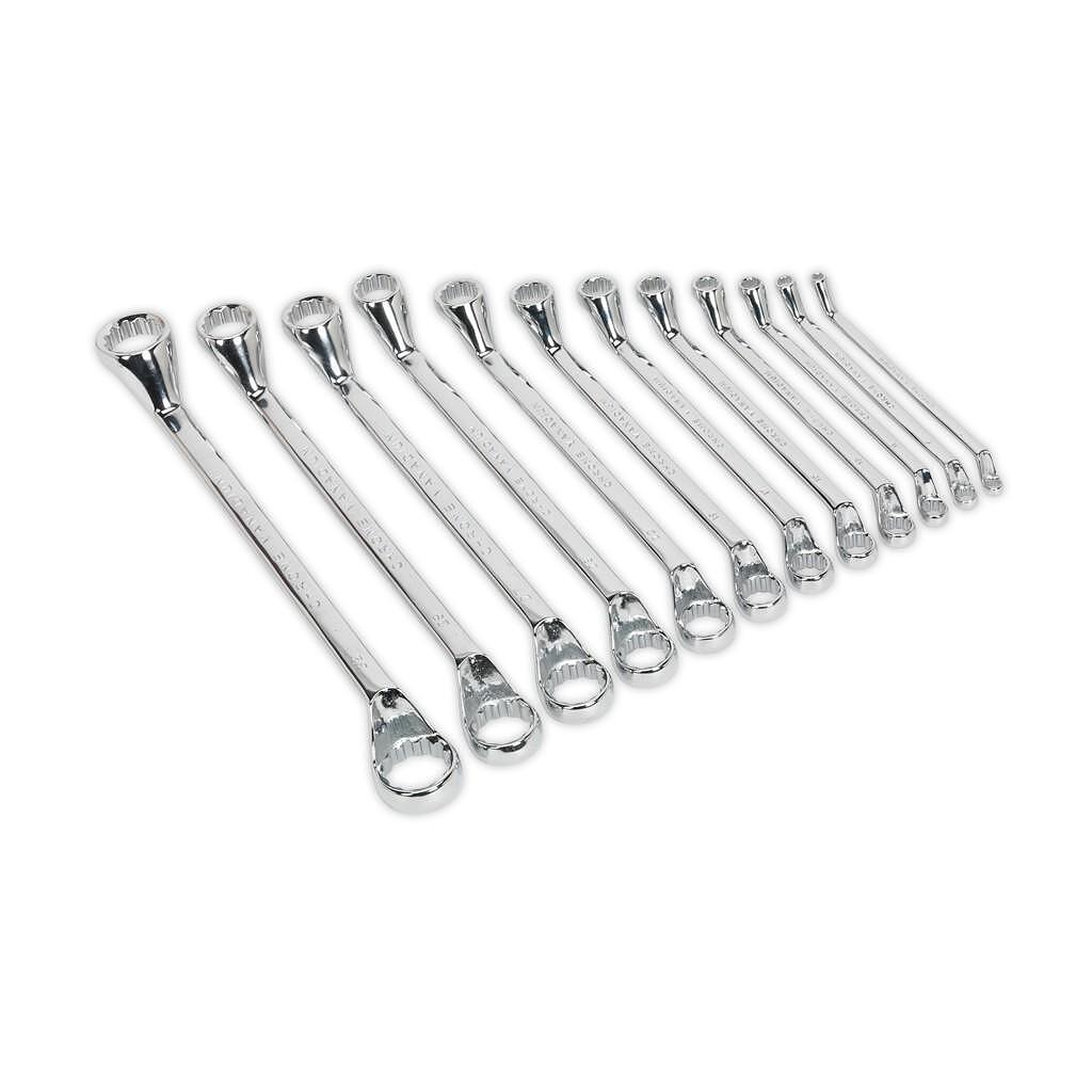 Set de chei inelare cu cot, 12 piese