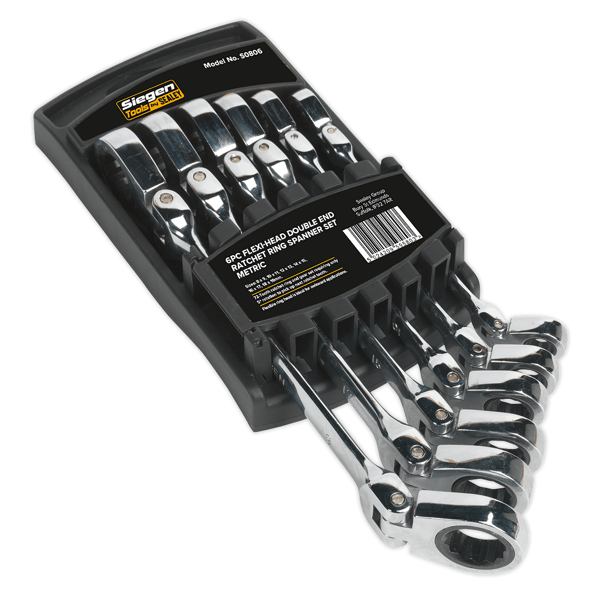 Set chei inelare clichet, 6 piese