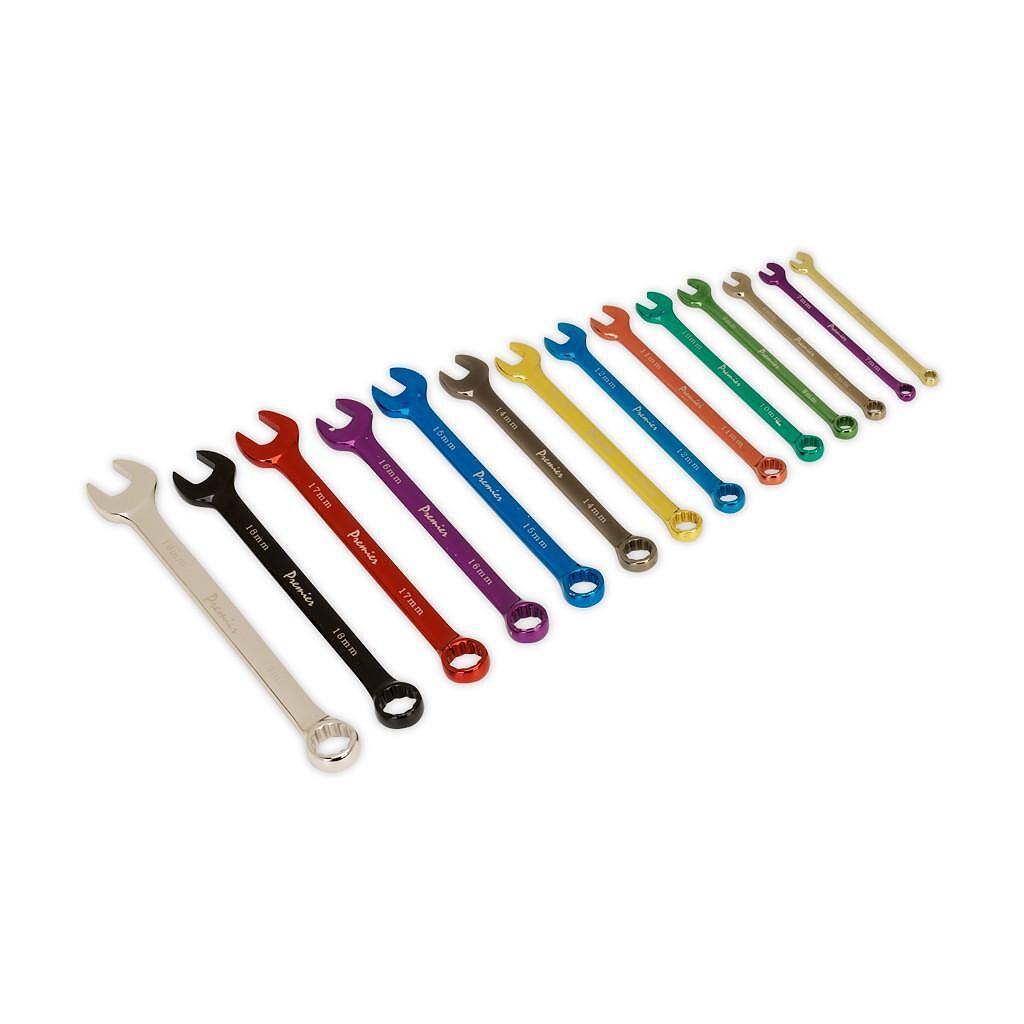 Set chei combinate, diverse culori, 14 piese