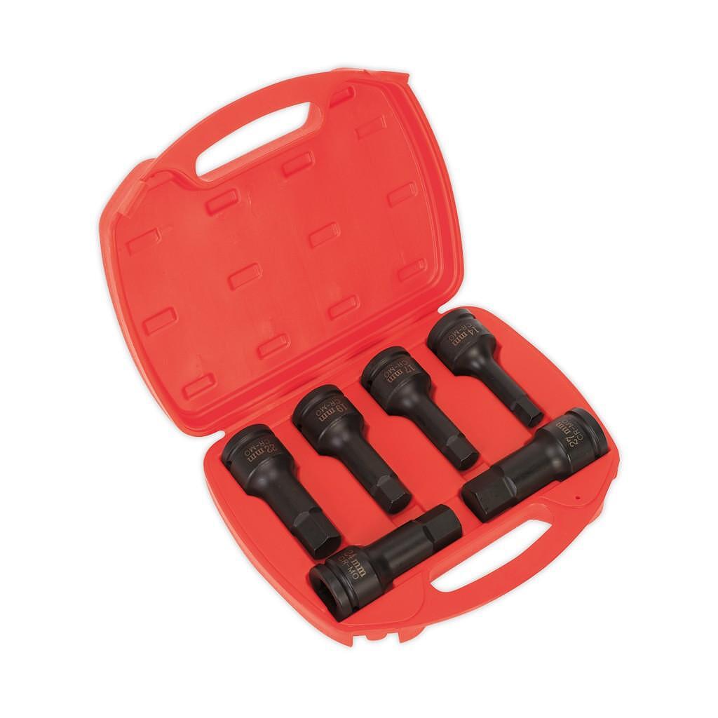 Set imbusuri hexagonale, patrat de actionare 3/4"