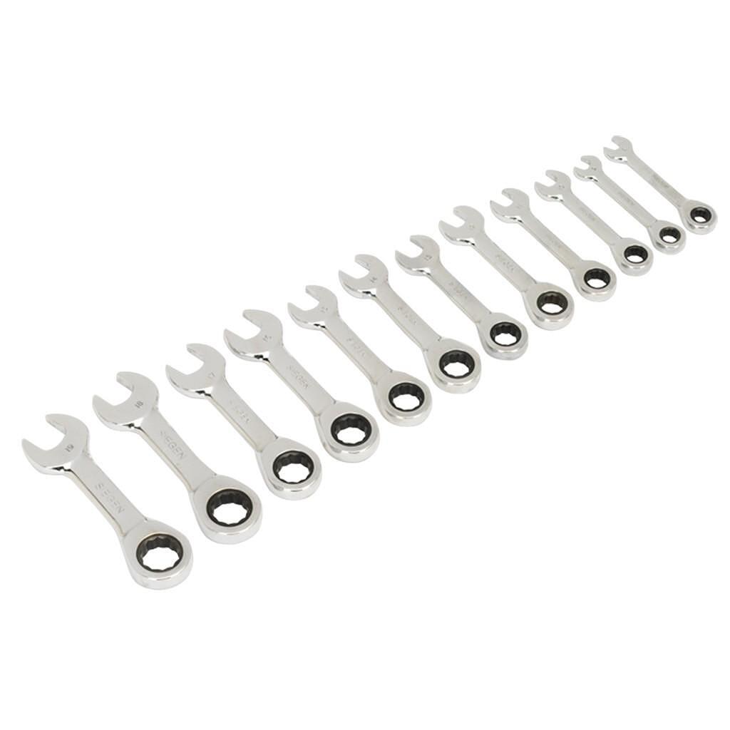 Set chei combinate cu clichet, 12 piese