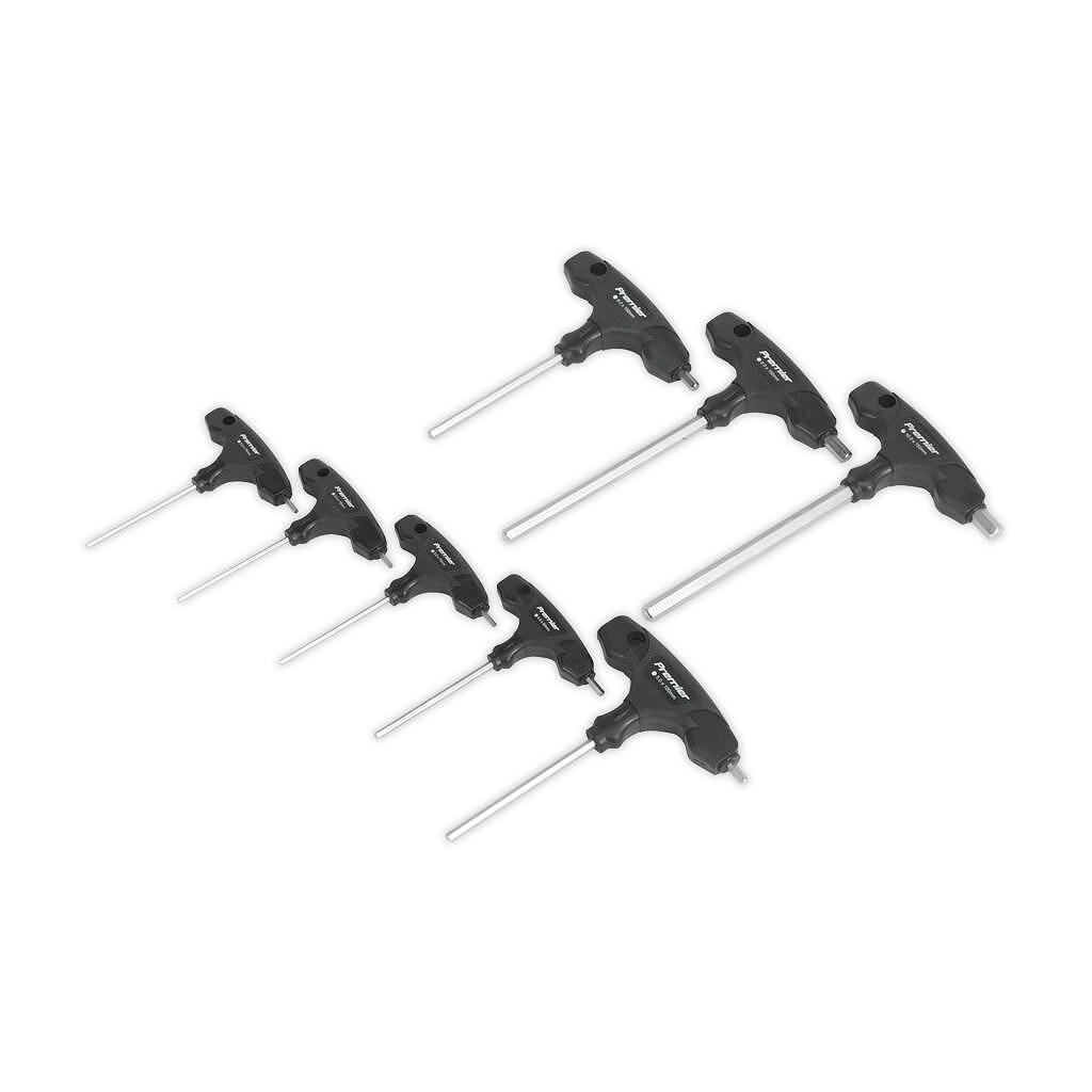 Set chei hex maner T metrice 8 piese Sealey