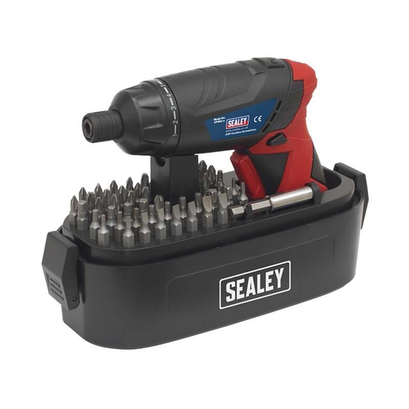 Set surubelnita cu acumulator si accesorii, 53 piese, SEALEY