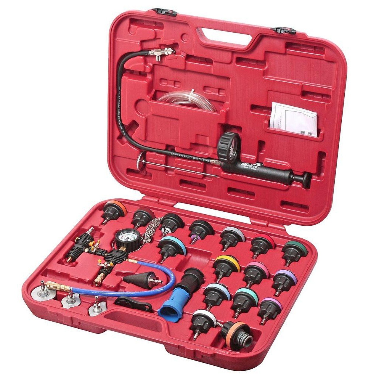 Tester pentru verificarea sistemului de racire 26 piese Marco Tools