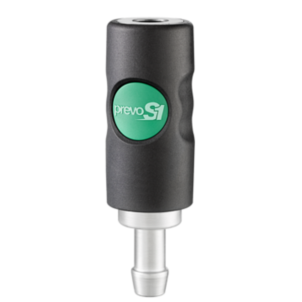 Cupla rapida industriala dubla siguranta debit mare 3530ltr/min,  pentru furtun Ø13 mm Prevost