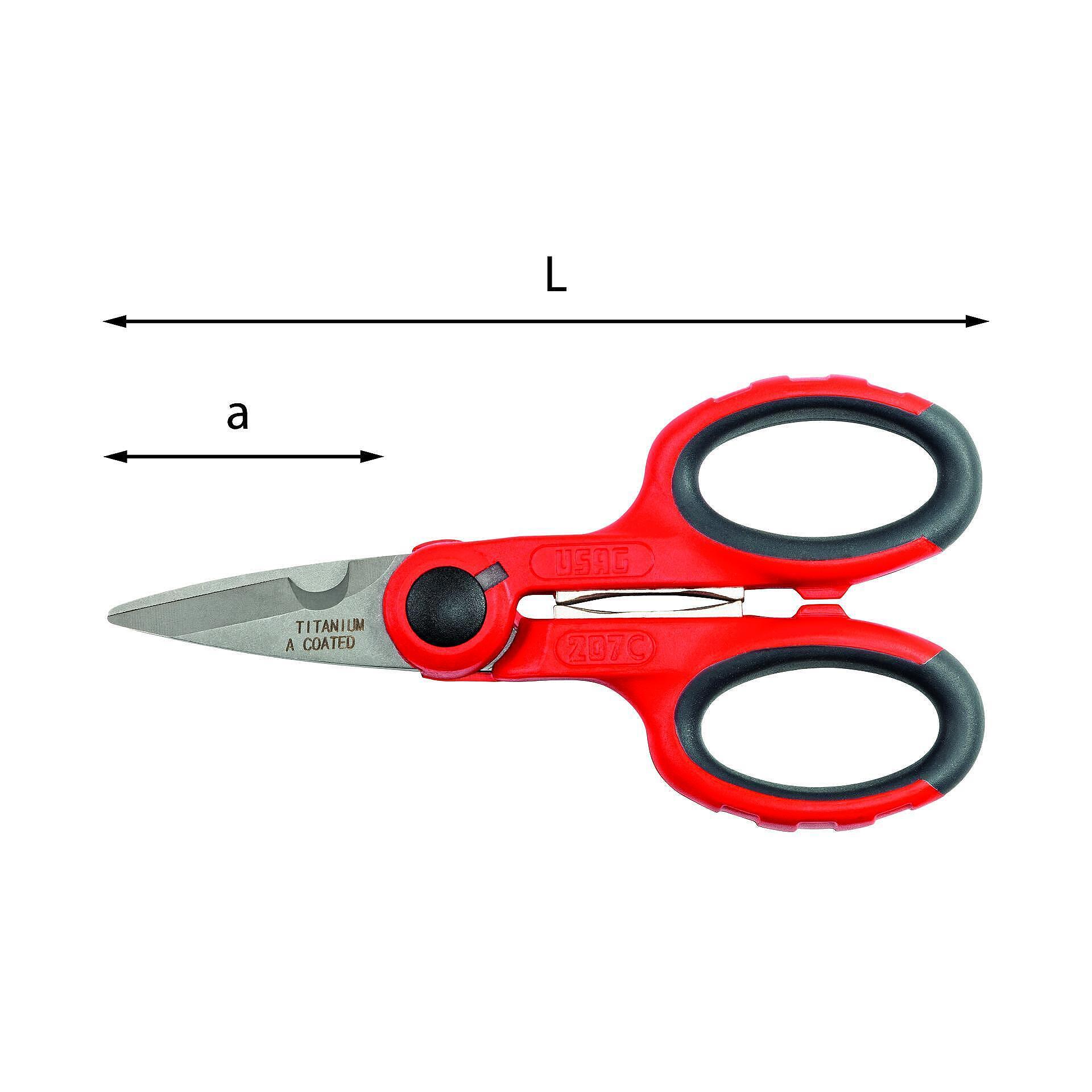 Foarfeca pentru electricieni – 207 C USAG