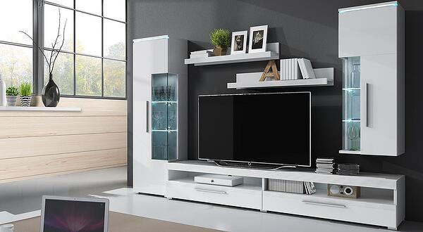 Секция Индия II бял гланц