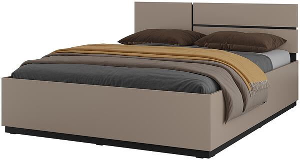 Легло Крос за матрак с размер 160/200 или 180/200 см конго и черен мат