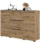 Скрин Тана с 2 врати и 3 чекмеджета дъб вотан