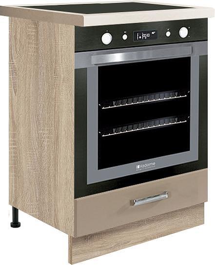 Долен кухненски шкаф за вградена фурна Премио с 1 врата 60 см