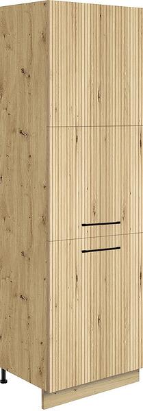 Колонен кухненски шкаф за вграден хладилник Вива с 2 врати 60 см