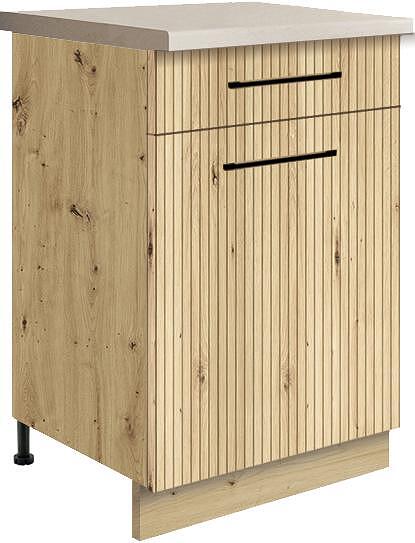 Долен кухненски шкаф Вива с 1 врата и 1 чекмедже 50 см