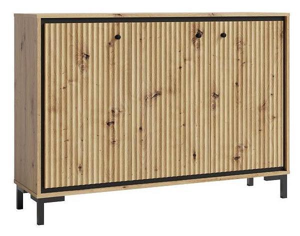 Скрин Пари с 3 врати дъб артизан