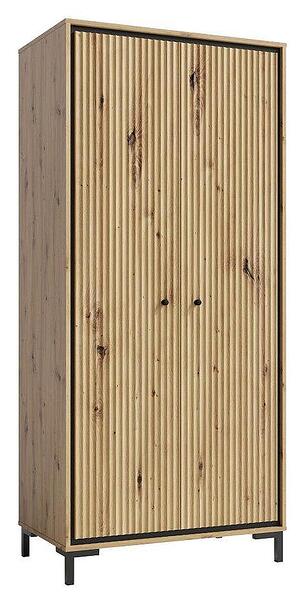 Гардероб Пари с 2 врати дъб артизан