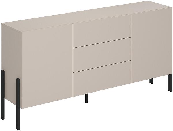 Скрин Юкон с 2 врати и 3 чекмеджета кашмир мат