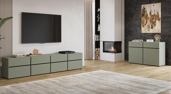 Модулна комбинация Крос III борово зелено и черен мат