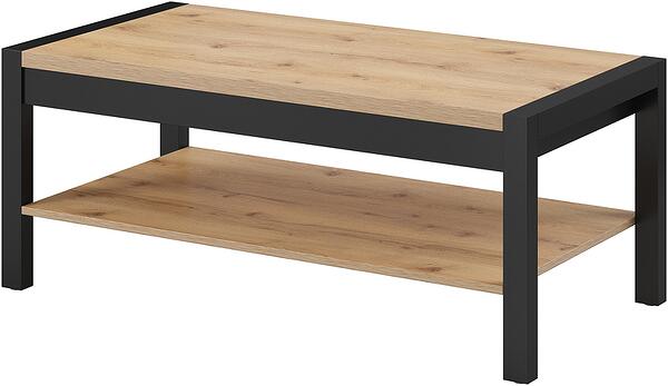 Холна маса Актив с дъб таурус и черен мат