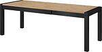 Трапезна разтегателна маса Актив с дъб таурус и черен мат