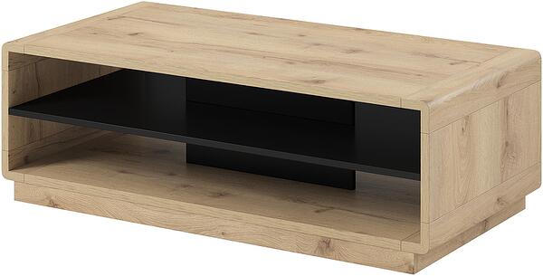 Холна маса Астон дъб таурус и черен мат