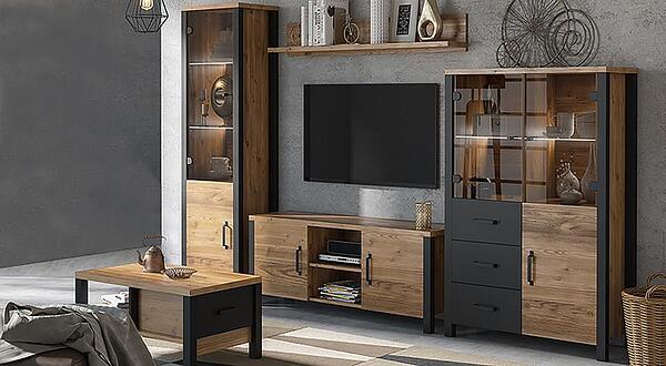 Модулна комбинация Олин апенцелски бор и черен мат