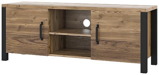 ТВ шкаф Олин с 2 врати и 2 ниши апенцелски бор