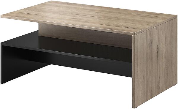 Холна маса Барос светъл дъб сан ремо и черен мат