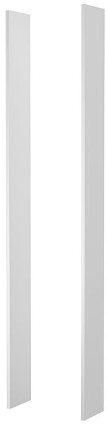 Комплект 2 бр. странични панели ляв и десен за гардероби Оптима бял мат