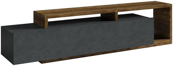 ТВ шкаф Бота с 2 чекмеджета и 2 ниши апенцелски бор и матера