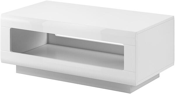 Холна маса Тулса бял гланц